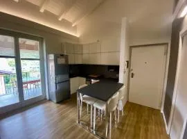 Modern apartment with terrace and mezzanine floor