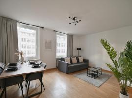 Goodliving Apartments mit Netflix Büro und Parkplatz、エッセンのアパートメント