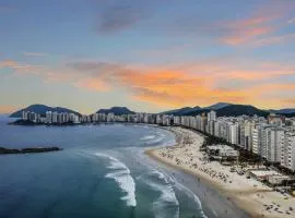 Vista incrível Beira-Mar Espaçoso 4 Qts AC