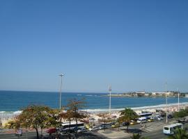 Alex Rio Flats Studio Beach View, מלון ליד פוסטו 4 - קופקבנה, ריו דה ז'ניירו