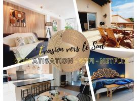 Agréable T3 - Évasion vers le sud -, семейный отель в городе Салейль