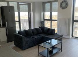 New Luxury 2 Bedroom apartment with a beautiful London City view – hotel w mieście Barking