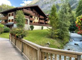 Appartement de 2 chambres a Pralognan la Vanoise a 900 m des pistes avec balcon amenage et wifi, skihotel i Pralognan-la-Vanoise