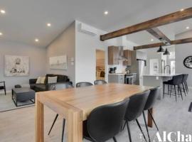 Archibald - Cozy avec spa, sauna, piscine, hotel com spa em Pont-Rouge