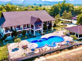 Vang Vieng Garden Resort – domek letniskowy w mieście Vang Vieng