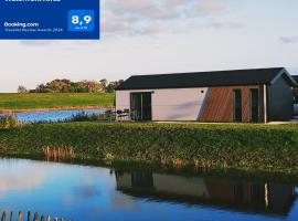 Chalet IJssel Eilanden Kampen Waterfront Airco, hotel de playa en Kampen