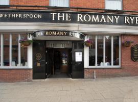 The Romany Rye Wetherspoon, cheap hotel in East Dereham