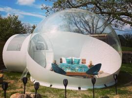 Bubble Tent by Reindahls, camping de luxo em Wilkendorf