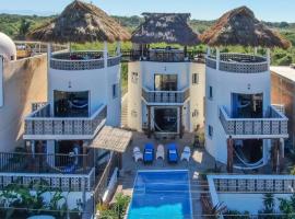 Pacific Villa Punta Mita-Playa Careyeros, παραλιακή κατοικία στην Punta Mita