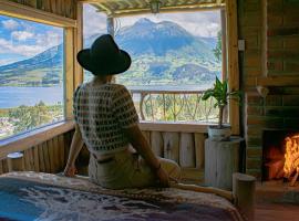 Cabañas y Glampings Balcon del lago, loc de glamping din Otavalo