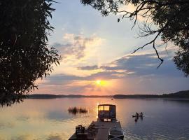 Žvejo krantas Palūšė, Ferienwohnung in Palūšė