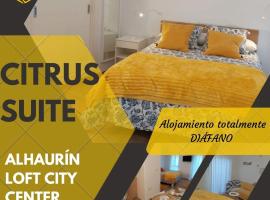 Citrus Suite by Alhaurín Loft City Center, מלון באלהאורין דה לה טורה