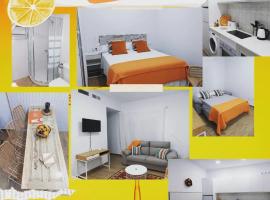 Dzīvoklis Orange Suite by Alhaurín Loft City Center pilsētā Alaurina de la Torre