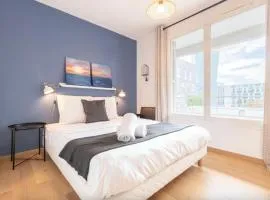 Beautiful apartment equipped near train parking