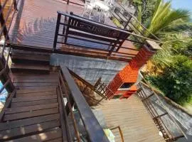 Apartamento aconchegante com deck
