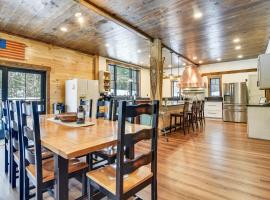 Maine Home with Private Hot Tub and ATV Trail Access!, villa in East Milton