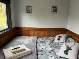 Berwyn Shepherds Hut, farm stay in Wrexham