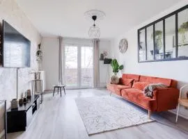 Le Warm Cocon - spacieux T3 - 5 personnes - wifi et parking