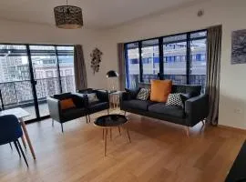 BEL APPARTEMENT CONTEMPORAIN avec TERRASSE CLIMATISATION et PARKING payant en option