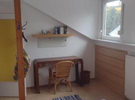 Nice + sunny room, balkony, all facilities..., habitación en casa particular en Tréveris
