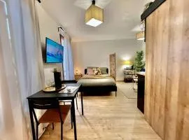 Studio avec parking privé et lave-linge, coeur de Fronton