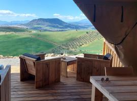 Cactus Hill - Safari Tents - Caminito del Rey, hotel Alorában