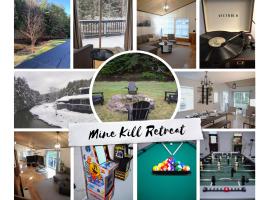 Creekfront near Windham: Game Room, Fire Pit, WiFi, hotel a Gilboa