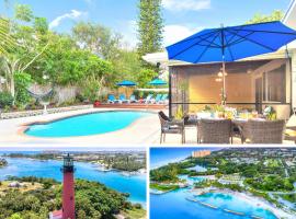 Paradise Villa Digsify - Private Heated Pool, hotell i Palm Beach Gardens