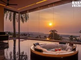 StayVista's Lake Pearl Serenity - Riverside, Mountain-View Villa with Jacuzzi, Sprawling Lawn & Terrace