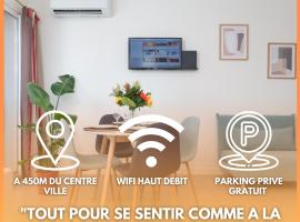 Le Carnot By ApiRent #Centre-ville #Climatisation #Wifi, apartamento em Cannes