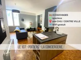 Le 107 - Poitiers - CHU - La Conciergerie.