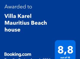 Villa Karel Mauritius Beach house, holiday rental in Riambel