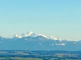 Tévenon Vue Panoramique Alpes-Lac
