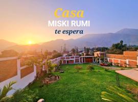 Miski Rumi., huisdiervriendelijk hotel in Huaycán Alto