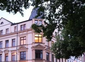 Schickes Apartment in Zwickau direkt am Römerplatz, отель в Цвиккау