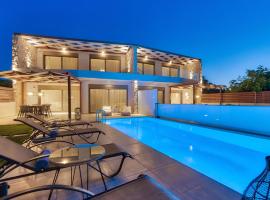 Astarte Villas - Casa Del Mare Beach Villa with Pool, hotell i Amoudi