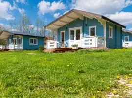 Domek całoroczny na wyłączność Niebieska Osada nad górskim potokiem