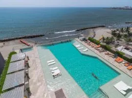 41st Fl Beach Condo in Bocagrande、カルタヘナ・デ・インディアスのコンドミニアム