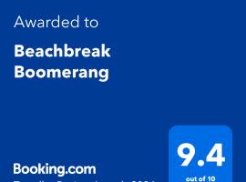 Beachbreak Boomerang: Boomerang Beach şehrinde bir tatil evi