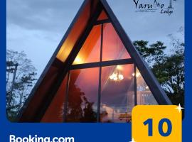 비자구아에 위치한 호텔 Yarumo Lodge, Río Celeste Black Chalets