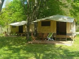 Tentes canadienne - Camping des trois rivières