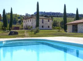 Agriturismo Fonte di Galiano, hotel sa bazenima u gradu Monte Castello di Vibio