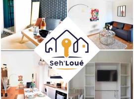 Ch 3 avec SDB et communs à partager Seh’Loué, hotel in Saint-Brieuc