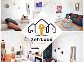 Ch2 communs à partager Seh’Loué, sted med privat overnatting i Saint-Brieuc