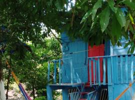Hospedaje y jardin botanico chiltun maya, cheap hotel in El Remate