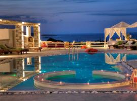 Gorgeous Paros Villa - 3 Bedrooms - Villa Harmony - Private Outdoor Jacuzzi and Garden Views - Naousa, villa in Livadia