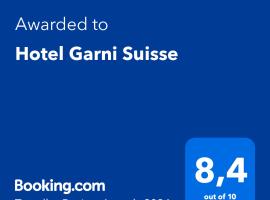 Hotel Garni Suisse, hotell i San Martino di Castrozza