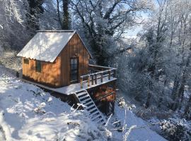 Cabane du Voyageur, cabaña o casa de campo en Yvoir