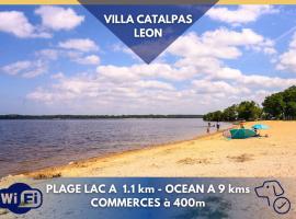 *Villa Catalpas* Landaise, rénovée avec piscine, loma-asunto kohteessa Léon