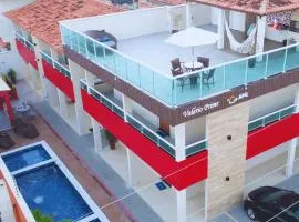 Lindo apartamento pé na areia em Cabo Gaibú prox Porto de galinhas